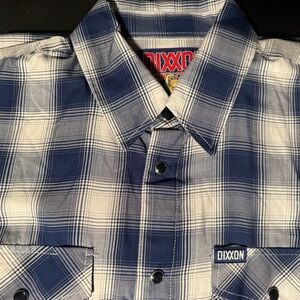 DIXXON “The Marshall” Blue Casual Button Down Shirt